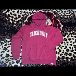 Clickbait sweatshirt
